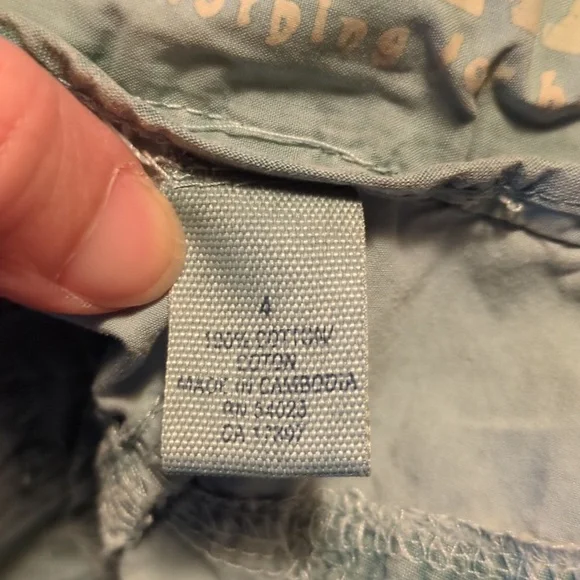 Old Navy Light Blue Shorts - Picture 2 of 4